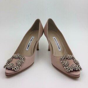 MANOLO BLAHNIK Hangisi Pump sz 6.5